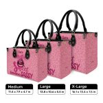 Mostly Sweet Sometimes Sassy - Personalized Leather Handbag Stb201