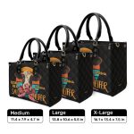 Don'T Be A Salty Heifer - Personalized Leather Handbag Stb199