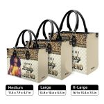 Be A Legend - Personalized Leather Handbag