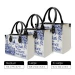 Live By Faith - Personalized Leather Handbag