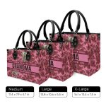 Blessed To Call Grandma - Personalized Leather Handbag