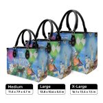 Not All Those Who Wander Are Lost - Personalized Leather Hand Bag Sblhbha28