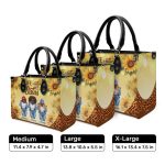 Life Is Better With Sistas - Personalized Leather Handbag