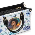 12 Zodiac Signs - Personalized Leather Handbag