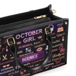 Month - Personalized Leather Handbag Mb90