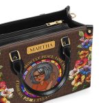 She Believed She Could So She Did - Personalized Leather Handbag Sblhbln1085M