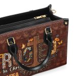 Rooted In Christ - Personalized Leather Handbag Sblhblm1465Ta