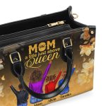 Mom A Title Just Above Queen - Personalized Leather Handbag Stb209