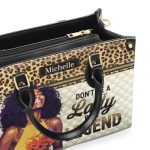 Be A Legend - Personalized Leather Handbag