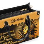 Melanin And Honey - Personalized Leather Hand Bag Stb104