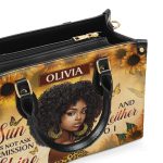 Sunshine Queen - Personalized Leather Handbag