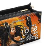 Let These Locs Do The Talking - Personalized Leather Handbag