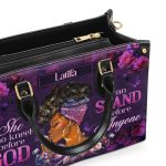 She Who Kneels Before God - Personalized Leather Handbag