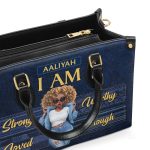 I Am - Personalized Leather Handbag