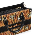 African Animal - Personalized Leather Handbag Mb86