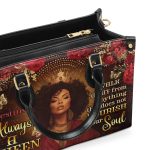 Always A Queen - Personalized Leather Handbag