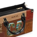 State Pride - Personalized Leather Handbag Stb160