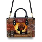 Melanin Magic - Personalized Leather Handbag Mb06