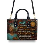 Kaleidoscope Of Beauty - Personalized Leather Handbag