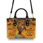 I Am The Storm - Personalized Leather Handbag