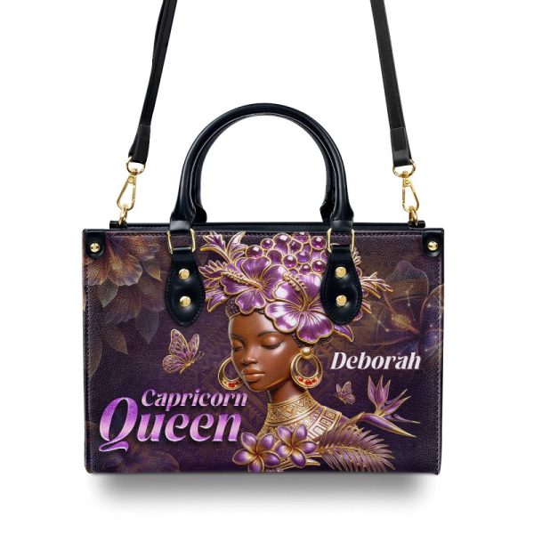 The Zodiac - Personalized Leather Handbag