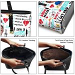 Nurse - Personalized Leather Totebag