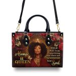 Always A Queen - Personalized Leather Handbag