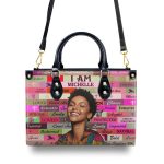 I Am Chosen - Personalized Leather Handbag