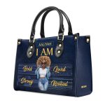 I Am - Personalized Leather Handbag