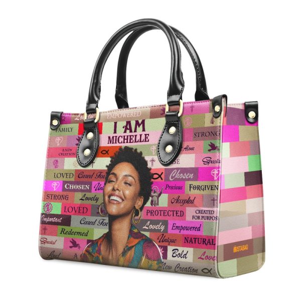 I Am Chosen - Personalized Leather Handbag