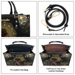She Knows - Personalized Leather Handbag
