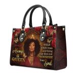 Always A Queen - Personalized Leather Handbag