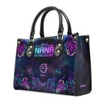 Best Nana In The Galaxy - Personalized Leather Handbag Mb77