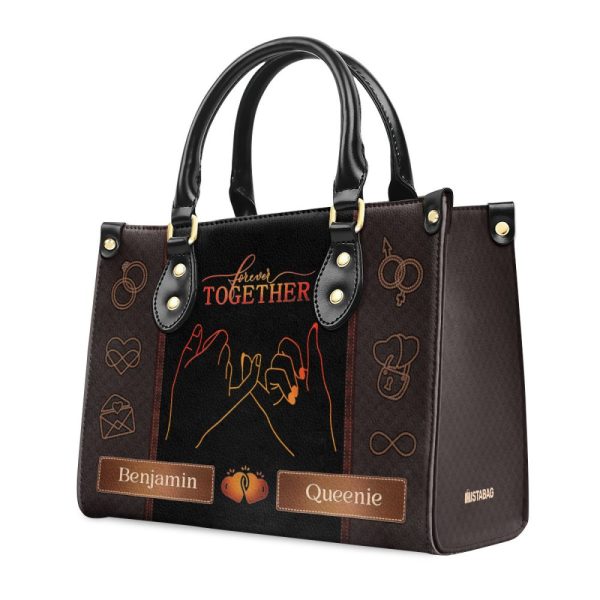 Forever Together  - Personalized Leather Handbag Mb73