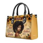 Sunshine Queen - Personalized Leather Handbag