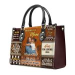 Anatomy Of A Mom - Personalized Leather Handbag