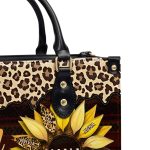 Blessed To Be Called Grandma - Personalized Leather Handbag