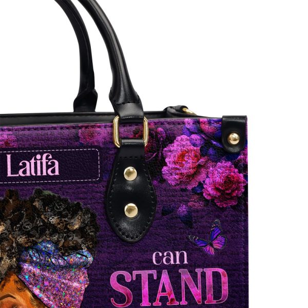 She Who Kneels Before God - Personalized Leather Handbag