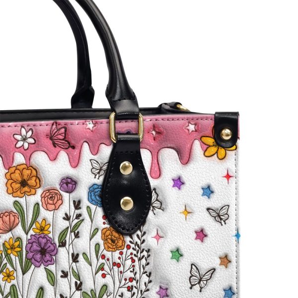 Grandma - Personalized Leather Handbag Stb224