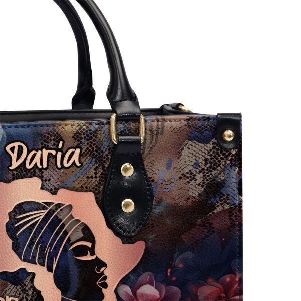 You Are Braver Than You Believer - Personalized Leather Handbag Sblhbln1108L