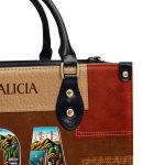 State Pride - Personalized Leather Handbag Stb160