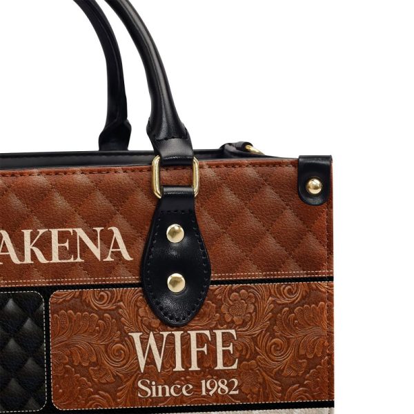 Grandma Just Keep Getting Better - Personalized Leather Handbag Sblhblm1905M