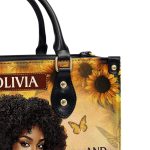 Sunshine Queen - Personalized Leather Handbag