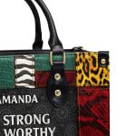 I Am - Personalized Leather Handbag