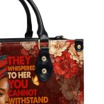 I Am The Storm - Personalized Leather Handbag