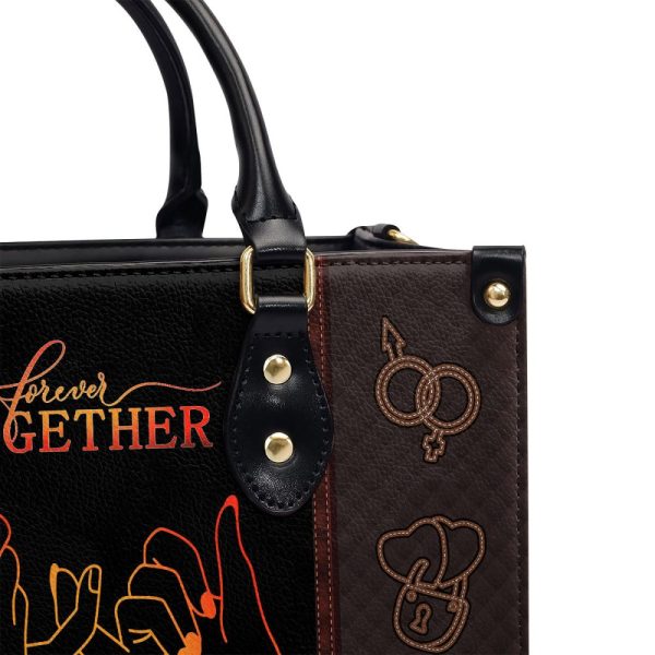 Forever Together  - Personalized Leather Handbag Mb73