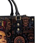 African Culture - Personalized Leather Handbag