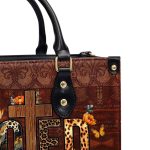 Rooted In Christ - Personalized Leather Handbag Sblhblm1465Ta