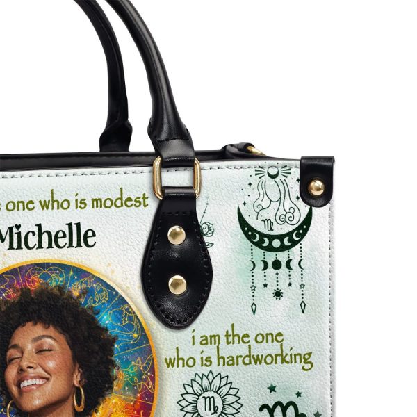 12 Zodiac Signs - Personalized Leather Handbag