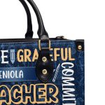 Teacher - Personalized Leather Handbag Sblhblm1787D